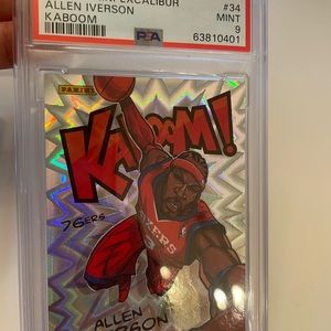 Allen Iverson PSA 9 kaboom
